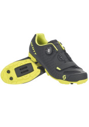 Cyklo boty Scott Shoe Mtb Comp Boa matt black/sulphur yellow