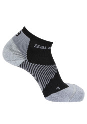 Ponožky SALOMON SPEED SUPPORT BLACK / FORGED IRON