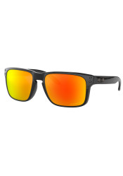 Slnečné okuliare Oakley 9102-F155 Holbrook Pol Black w/ PRIZM Ruby Pol