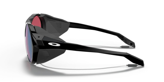 detail Slnečné okuliare Oakley Clifden – Polished Black s Prizm™ Snow Sapphire sklami