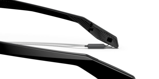 detail Slnečné okuliare Oakley Clifden – Polished Black s Prizm™ Snow Sapphire sklami