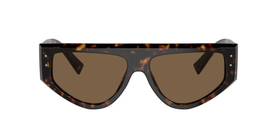 detail Slnečné okuliare Dolce & Gabbana 0DG4461 502/73 – Havana / Dark Brown