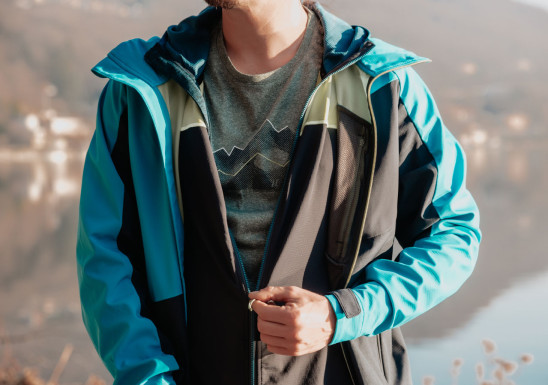 detail Pánska bunda Ice Peak 57912 Breedsville Turquoise