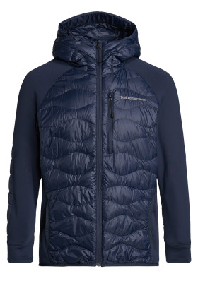 Peak Performance M Helium Down Hybrid Hood J Blue Shadow