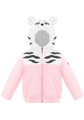 Detská dievčenská mikina Poivre Blanc W21-1606-BBGL Hybrid Fleece Hoody angel pink 7