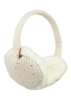 Klapky na uši Barts Sugasnap Earmuffs Oyster