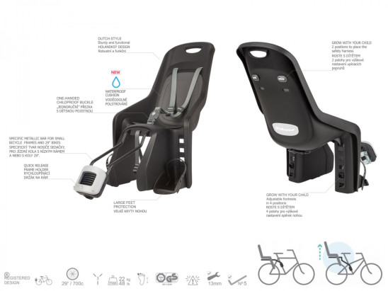 detail Cyklo sedačka Author Bubbly Maxi Plus FF 29 