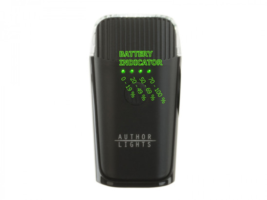 detail Predné svetlo Author A-Vision 800 lm USB, čierne