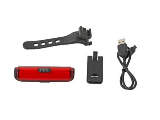 detail Zadné svetlo Author A-Pilot USB COB LED 50 lm