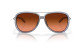 náhľad Slnečné okuliare Oakley 4129-2658 Split Time Mt Trans Lilac / Prizm Brown Gradient