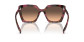 náhľad Slnečné okuliare Prada 0PR 23ZS 18N50C54 – Begonia Cognac Tortoise / Brown Gradient Grey