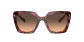náhľad Slnečné okuliare Prada 0PR 23ZS 18N50C54 – Begonia Cognac Tortoise / Brown Gradient Grey