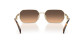 náhľad Slnečné okuliare Prada PR A51S ZVN50C58 – Pale Gold / Brown Gradient Grey