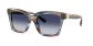 náhľad Slnečné okuliare Dolce & Gabbana DG4498 34481455 – pruhovaná modrá/šedá, gradientné modré sklá