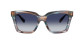 náhľad Slnečné okuliare Dolce & Gabbana DG4498 34481455 – pruhovaná modrá/šedá, gradientné modré sklá