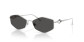náhľad Slnečné okuliare Jimmy Choo JC4017 300287 55 – Silver / Dark Grey