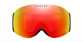 náhľad Lyžiarske okuliare Oakley 7139-0300 Flight Deck Pro M Black wPrizm Torch &amp; Prizm Iced