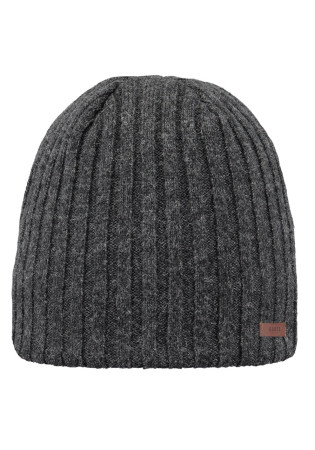 detail Pánska čiapka Barts Haakon Beanie charcoal