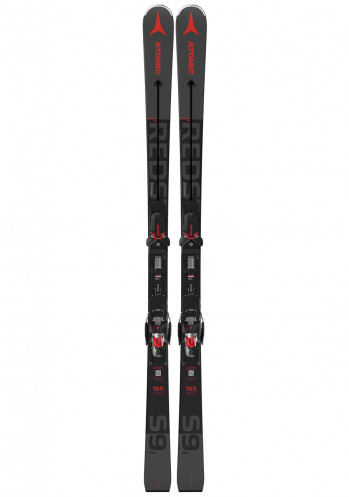 Pánske sjzedové lyže Atomic Race Ti S9i + X 12 GW Black / Red