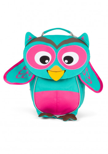 Detský batoh Affenzahn Owl small - turquoise
