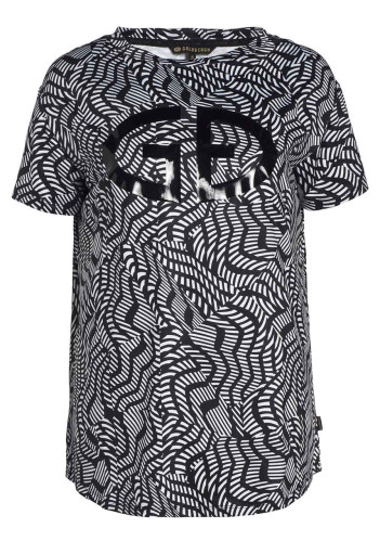 Dámske tričko Goldbergh APHEA short sleeve top HYPNOTIC