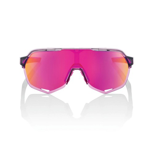 detail Slnečné okuliare 100% S2 - Polished Translucent Grey - Purple Multilayer Mirror Lens