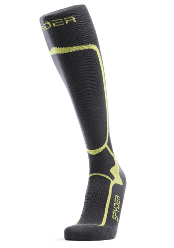 Pánske podkolienky Spyder Pro Liner ebony/yellow