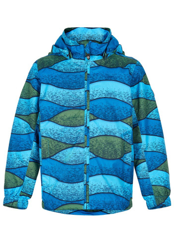 Detská bunda Color Kids Jacket AOP Bluejay