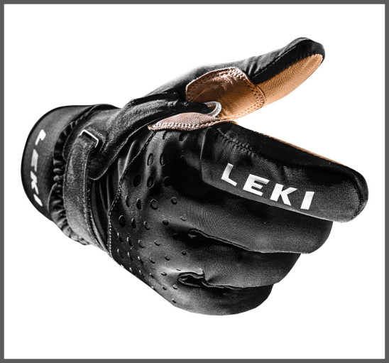 detail Leki Nordic Race Shark Premium black-sand