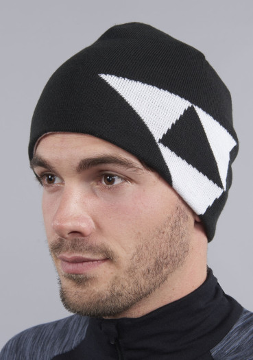 detail Pánska čiapka Fischer Reversible – Black/White