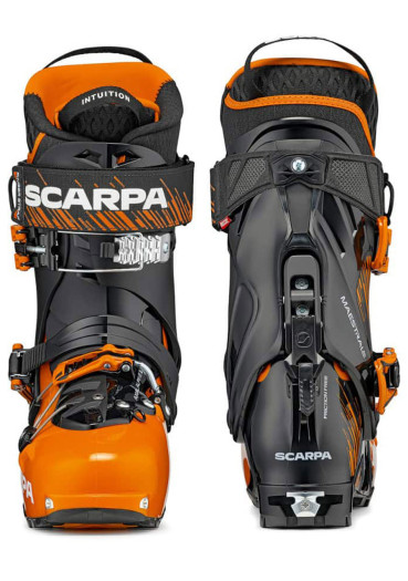 detail Scarpa Maestrale 4.0 Black/Orange