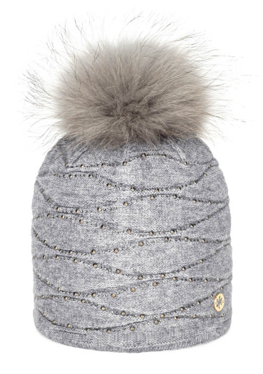 detail Dámska čiapka Granadilla Dubosc Fur Med Grey