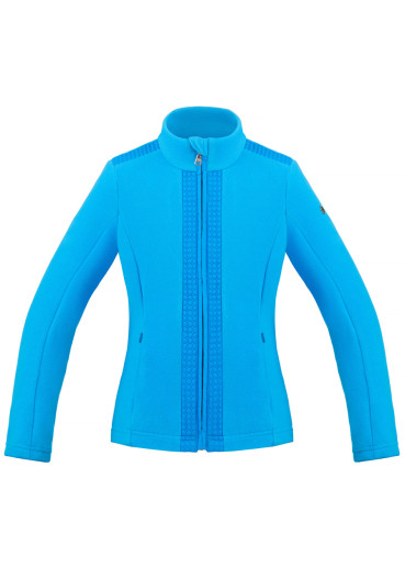 detail Detská dievčenská mikina Poivre Blanc W21-1702-JRGL Micro Fleece Jacket diva blue