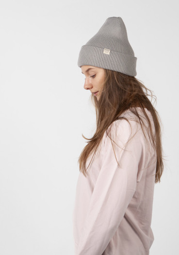 detail Damská čiapka Barts Kinabalu Beanie Light Grey