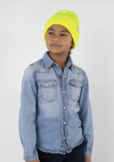detail Detská čiapka Barts Kinabalu Beanie Kids Fluo Yellow