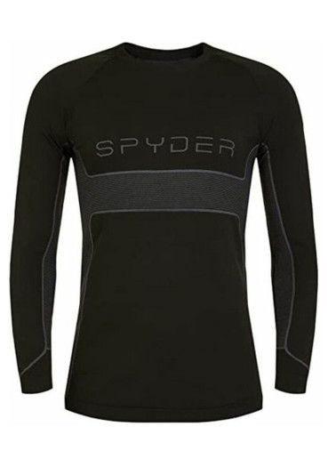 detail Pánske tričko+nohavice Spyder Momentum Baselayer Black