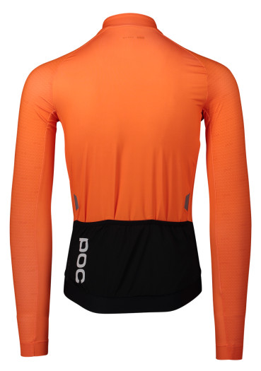 detail Pánsky cyklistický dres POC Ms Essential Road LS Jersey POC O Zink Orange