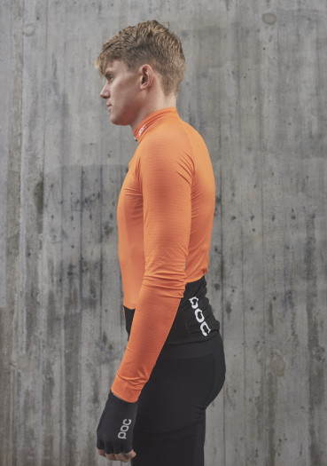 detail Pánsky cyklistický dres POC Ms Essential Road LS Jersey POC O Zink Orange