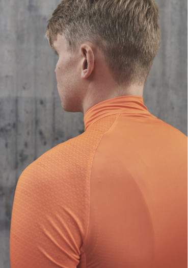 detail Pánsky cyklistický dres POC Ms Essential Road LS Jersey POC O Zink Orange