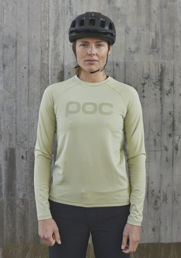 detail Dámsky cyklistický dres POC W's Reform Enduro Jersey Prehnite Green