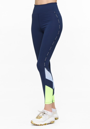 detail Dámske legíny Kari Traa Janni High Waist Tights 622824 Marin