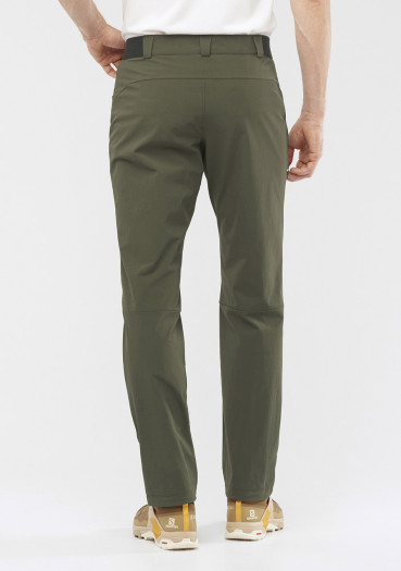 detail Salomon WAYFARER PANTS M Forest Night