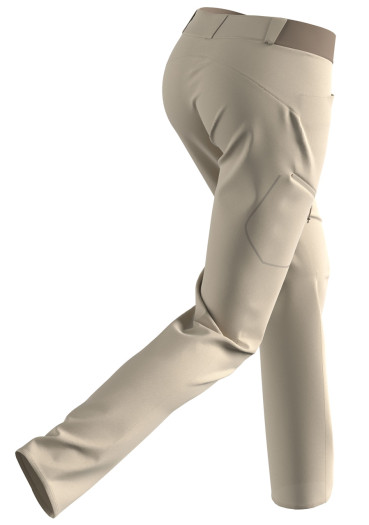 detail Salomon WAYFARER PANTS W PLAZA TAUPE