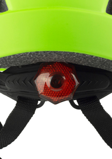 detail Children's cycling helmet Hatchey Manic Green