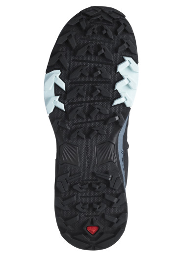 detail Dámska turistická obuv Salomon X ULTRA 4 GTX W – Black / Stowea / Opal Blue