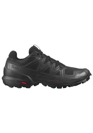 detail Pánske topánky Salomon SPEEDCROSS 5 WIDE – Black / Black / Phantom