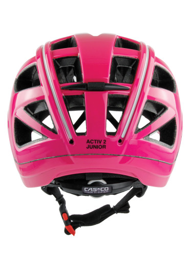 detail Detská cyklistická prilba Casco Activ JR Pink