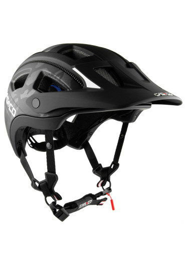 detail Cyklistická prilba CASCO MTBE 2 Black Camo Mat