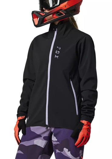 detail Dámska bunda FOX W Ranger Fire Jacket Black/Purple