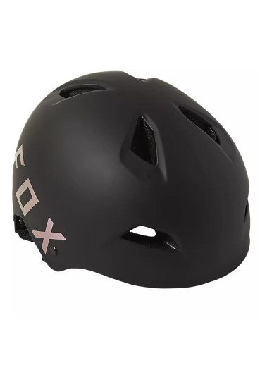detail Fox Flight Helmet, Ce Black